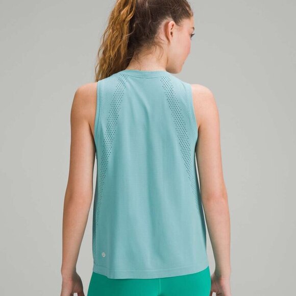 Lululemon Train to Be Tank Top FLAWED - 6 Tidal Teal - Picture 2 of 9